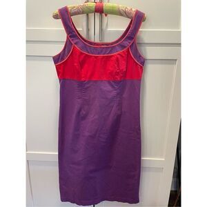 Boden Summer Colorblock Dress Women’s Sz 8L